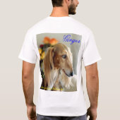 Saluki Tシャツ (裏面)