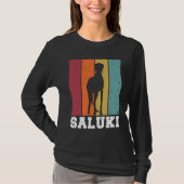 Saluki Vintage  2 Tシャツ (正面)