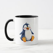 Salut le pingouin. マグカップ (左)