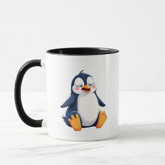 Salut le pingouin. マグカップ (左)