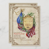 『Salute To Eur Heroes』招待状 招待状 (正面/裏面)