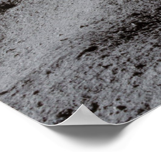 Saluting The U.S. Flag On The Moon ポスター (角)