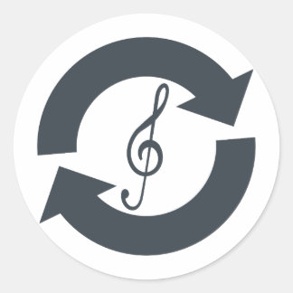 "Salvage Sounds"ステッカーシート ラウンドシール