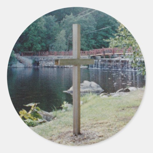 Salvation Cross ラウンドシール (正面)