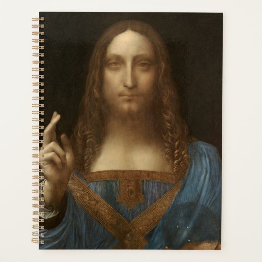 Salvator Mundi by Leonardo da Vinci プランナー手帳 (正面)