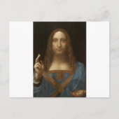 Salvator Mundi by Leonardo da Vinci ポストカード (正面)