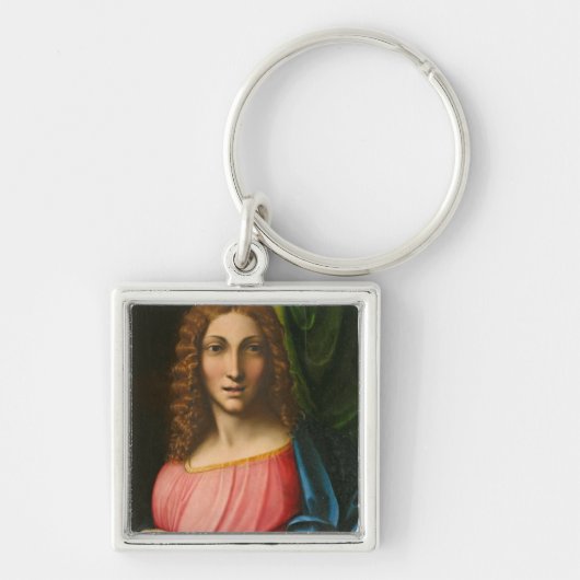 Salvator Mundi、c. 1515年(パネルの油) キーホルダー (正面)