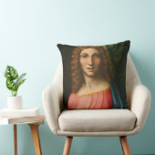 Salvator Mundi、c. 1515年(パネルの油) クッション (椅子)