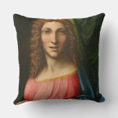 Salvator Mundi、c. 1515年(パネルの油) クッション (裏面)