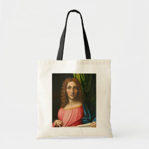 Salvator Mundi、c. 1515年(パネルの油) トートバッグ