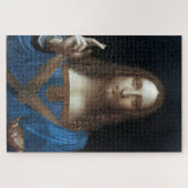 Salvator Mundi, Jesus Christ, Leonardo da Vinci ジグソーパズル (横)