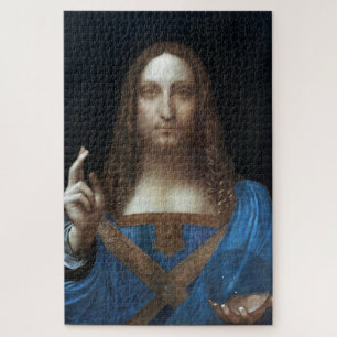 Salvator Mundi, Jesus Christ, Leonardo da Vinci ジグソーパズル