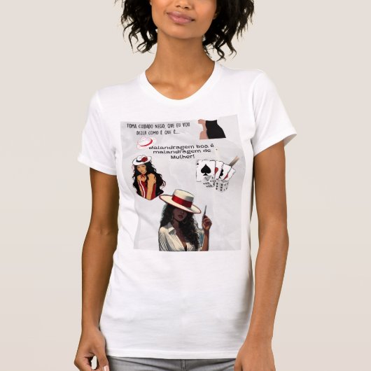 salve a malandragem tシャツ (正面)