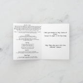 Salve Regina, Queen - I for 祈 You Card ノートカード (内部)