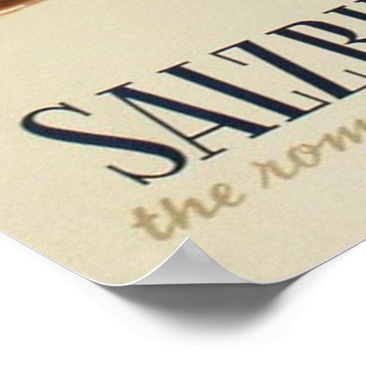 SALZBURG ポスター (角)