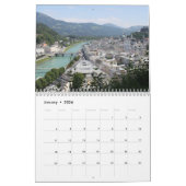 Salzburg 2026 Wall Calendar カレンダー (1月 2026)