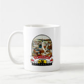 Salzburg Anthering Österreich Souvenir コーヒーマグカップ (左)