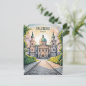Salzburg Austria Postcard ポストカード (スタンド正面)