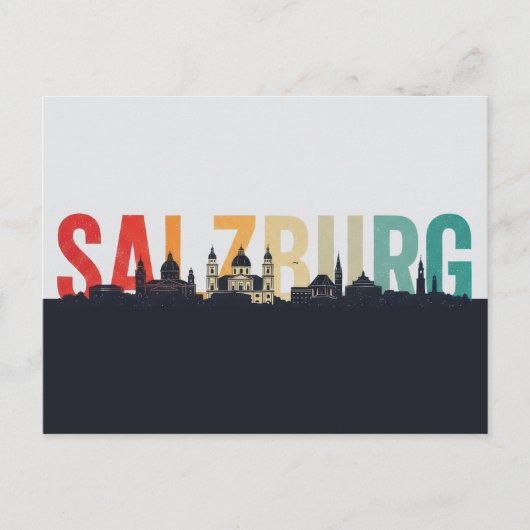 Salzburg Austria Travel ポストカード (正面)