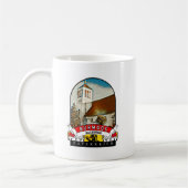 Salzburg Bürmoos Österreich Souvenir コーヒーマグカップ (左)