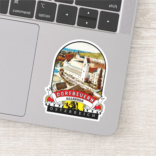 Salzburg Dorfbeuern Österreich Souvenir  シール (詳細)