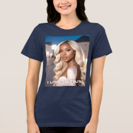 SALZBURG - I LOVE SALZBURG トライブレンドＴシャツ