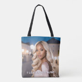 SALZBURG - I LOVE SALZBURG トートバッグ (裏面)