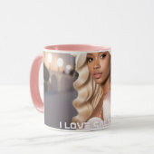 SALZBURG - I LOVE SALZBURG マグカップ (正面左)