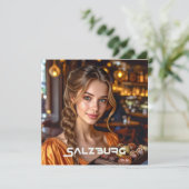 SALZBURG - LOVE FROM AUSTRIA カード (スタンド正面)