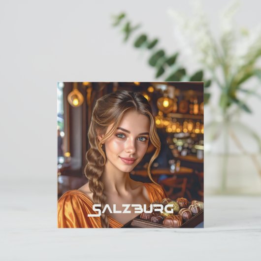 SALZBURG - LOVE FROM AUSTRIA カード (スタンド正面)