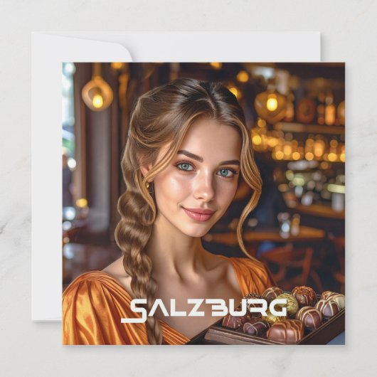 SALZBURG - LOVE FROM AUSTRIA カード (正面)