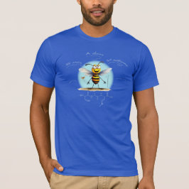SAMペプチド Bee-9 カスタムテキスト ダーク Tシャツ