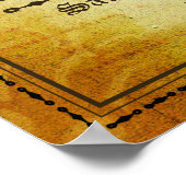 Sam Adams Teaパーティーカスタマイズ可能なイベントポスター ポスター (角)