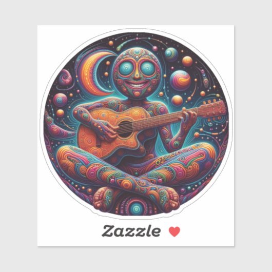 SAM Cosmic Circleのカスタムカットビニールシール シール (シート)