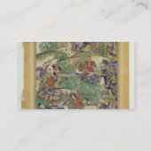 Samalの戦いの皇帝Akbar (r.1556-1605) 名刺 (裏面)