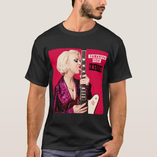 Samantha Fish faster Tシャツ (正面)