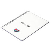 Samantha Heart White ノートブック (左側)