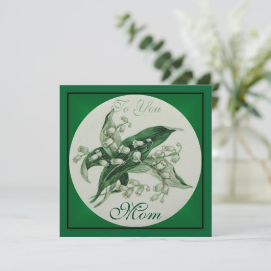 Samantha Lily 1グリーティングカード (スタンド正面)