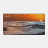 Samantha's Beachy Sunset Desk Pad デスクマット (正面)