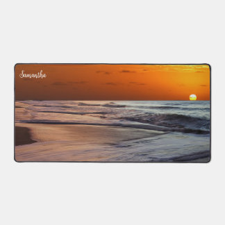 Samantha's Beachy Sunset Desk Pad デスクマット