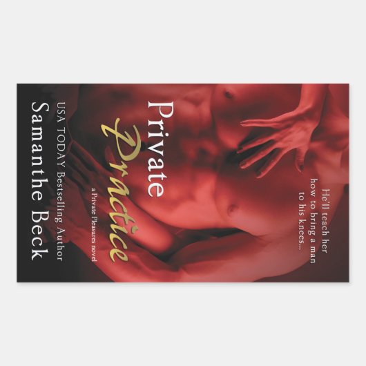 Samanthe Beckによるプライベート・プラクティス 長方形シール (正面)