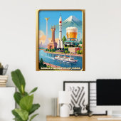 Samara Russia Space Heritage Travel ポスター (ホームオフィス)
