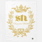 #SamaraHadidFleeceBlanket フリースブランケット (正面)