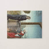 Samaria、c.1500 (paのキリストそして女性の油 ジグソーパズル (横)