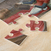 Samaria、c.1500 (paのキリストそして女性の油 ジグソーパズル (側面)