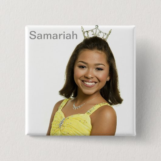 Samariah 缶バッジ (正面)