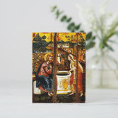 Samaritan Woman at the Well by Emmanuel Tzanes ポストカード (スタンド正面)