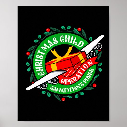 Samaritan's Purse Operation Christmas Child Meme C ポスター (正面)