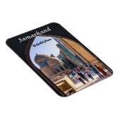 Samarkand,ウズベキスタン – シャイ・ジンダのネクロポリス マグネット (右側)