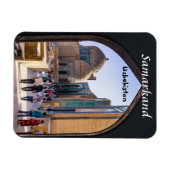 Samarkand,ウズベキスタン – シャイ・ジンダのネクロポリス マグネット (横)